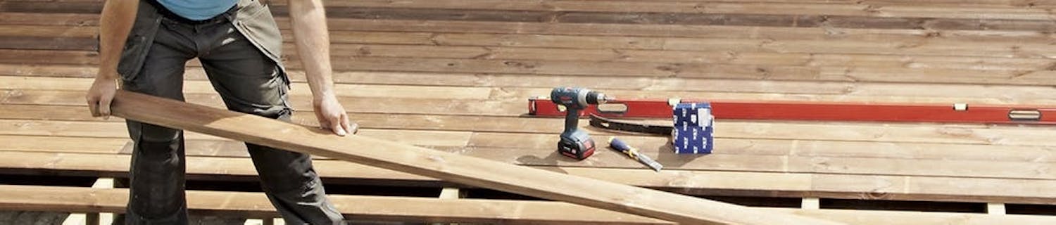 Træterrasse på fliser: 3 flotte bud Træterrasse på fliser: 3 flotte bud